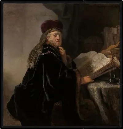 Картина Ученый в кабинете (1634)