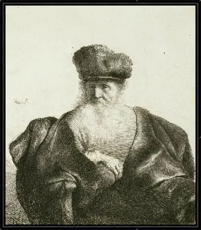Картина Портрет старика в широком бархатном плаще (1632)