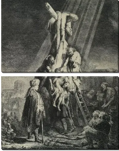 Картина Снятие с креста (1633)