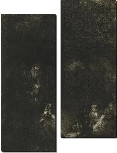 Картина Погребение (1654)