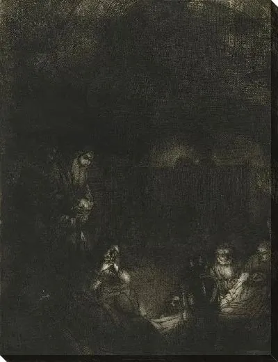 Картина Погребение (1654)