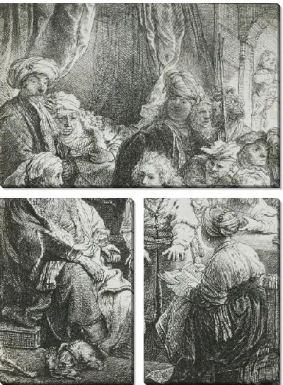 Картина Йосеф, рассказывающий свои сны (1638)