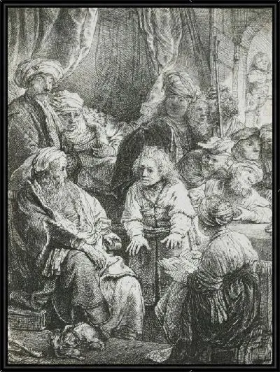 Картина Йосеф, рассказывающий свои сны (1638)