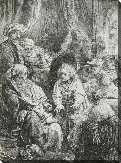 Картина Йосеф, рассказывающий свои сны (1638)