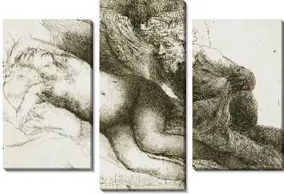Картина Юпитер и Антиопа (1659)