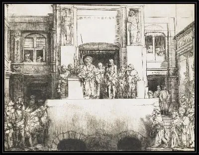 Картина Явление Христа народу (1655)