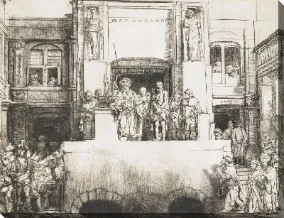 Картина Явление Христа народу (1655)