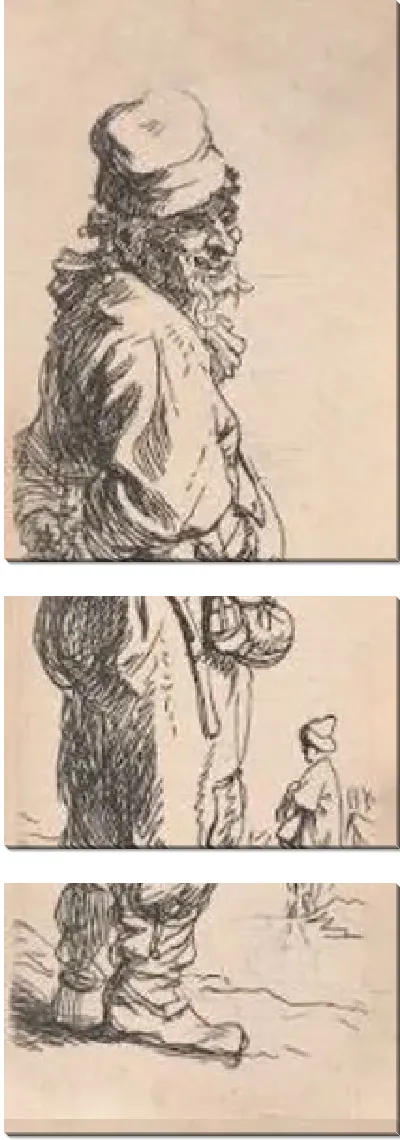 Картина Нищий отвечает (1634)