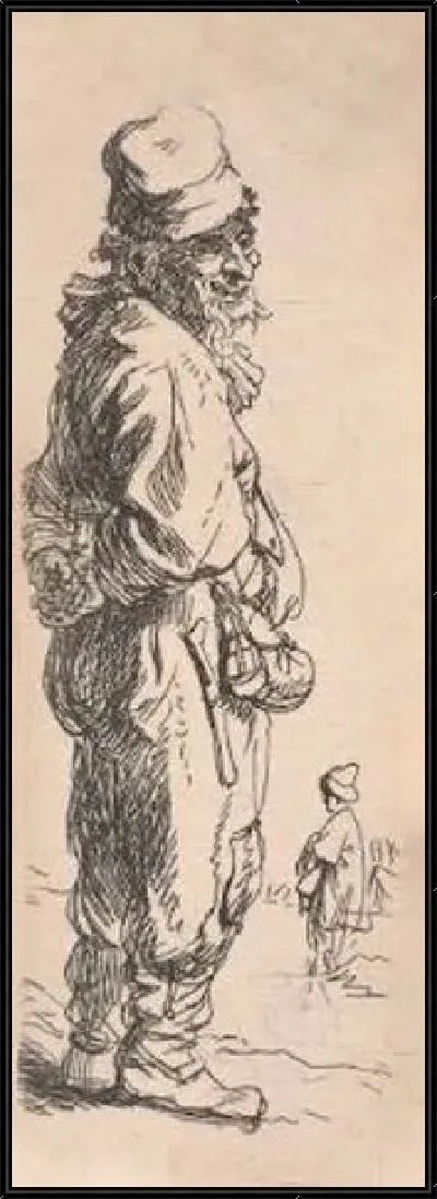 Картина Нищий отвечает (1634)