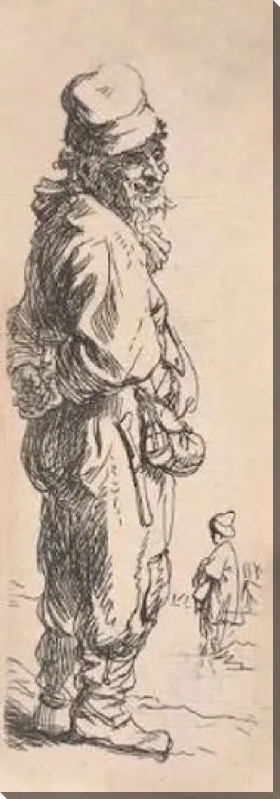 Картина Нищий отвечает (1634)