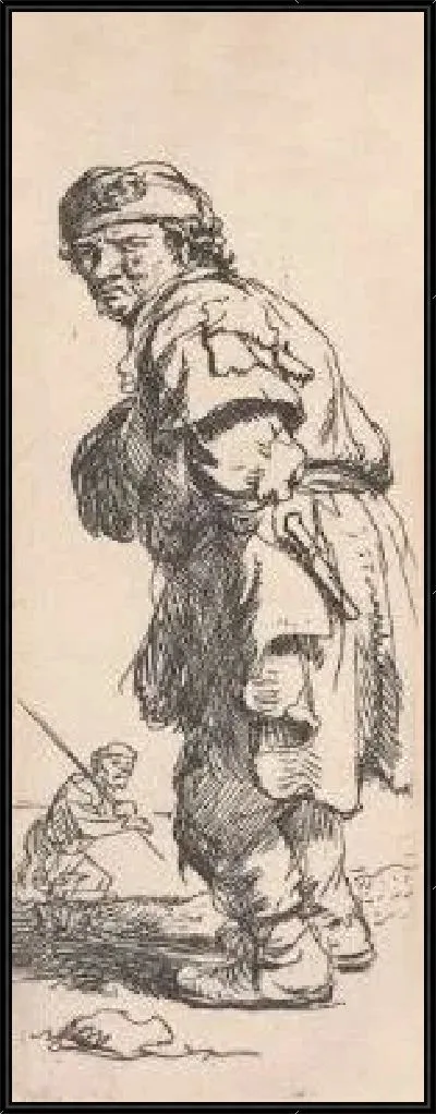 Картина Нищий говорит (1634)