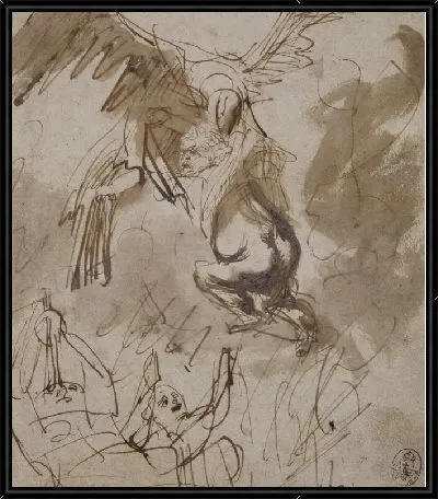 Картина Похищение Ганимеда (1635)