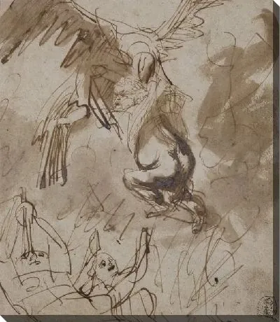 Картина Похищение Ганимеда (1635)