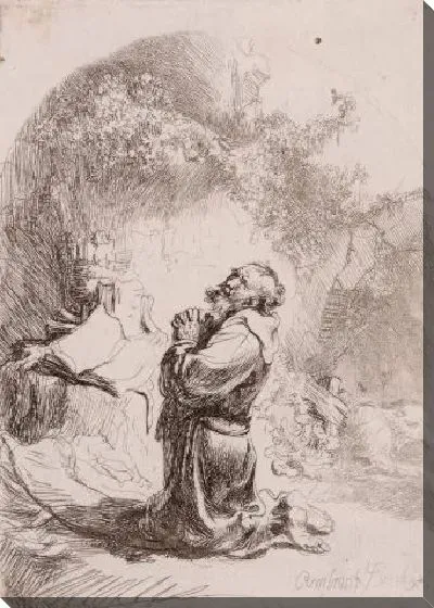 Картина Святой Иероним на молитве (1632)