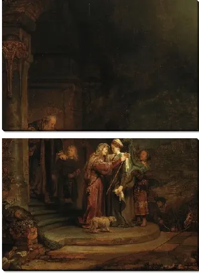 Картина Посещение (1640)