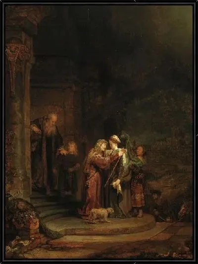 Картина Посещение (1640)