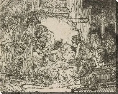 Картина Поклонение пастухов (1654)