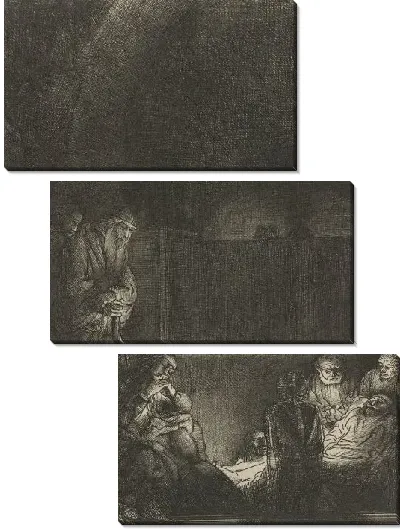 Картина Погребение (1654)