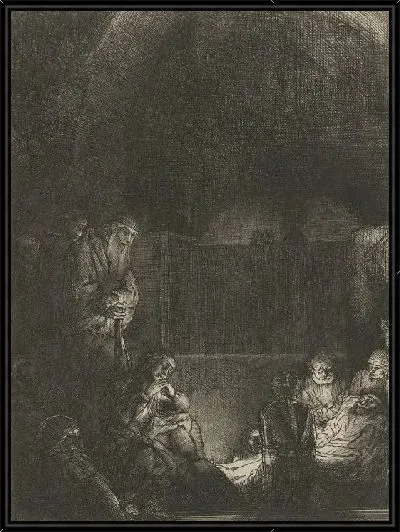 Картина Погребение (1654)