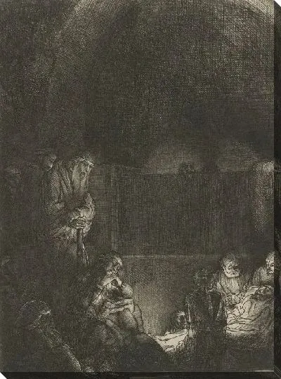 Картина Погребение (1654)