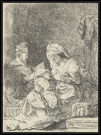 Картина Святое семейство (1632)