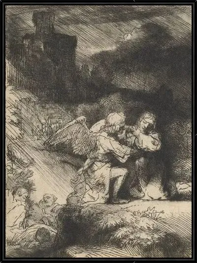 Картина Агония в саду (1657)