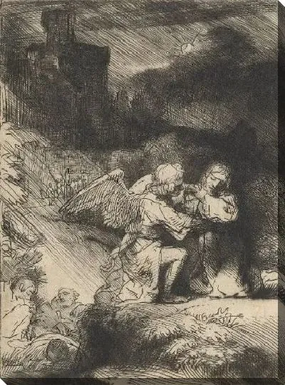 Картина Агония в саду (1657)