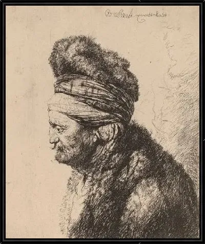Картина Второй портрет восточного человека (1635)