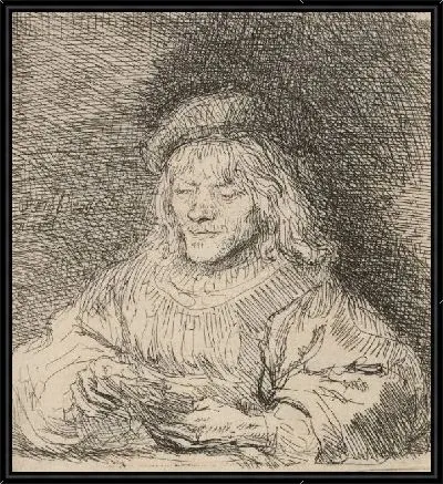 Картина Карточный игрок (1641)