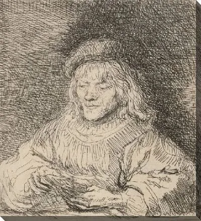 Картина Карточный игрок (1641)