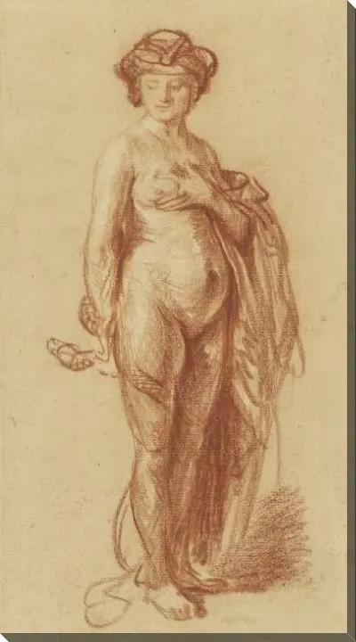 Картина Обнаженная женщина со змеей (1637)