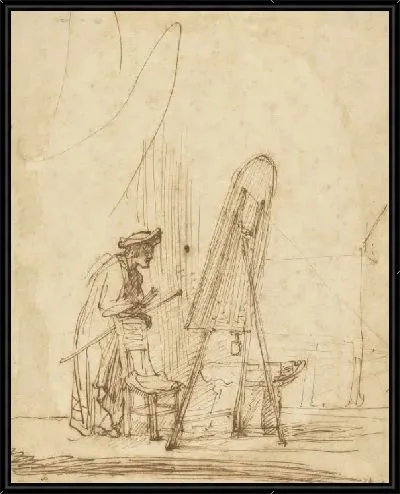 Картина Художник в своей студии (1630)