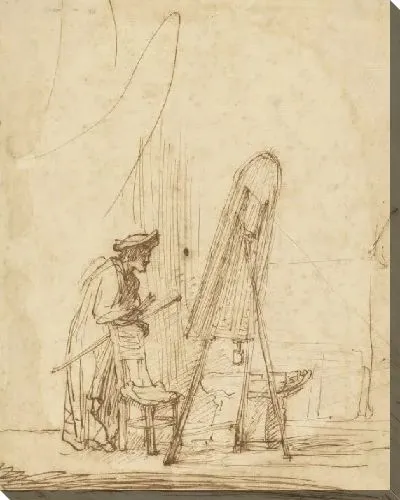 Картина Художник в своей студии (1630)