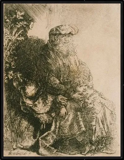 Картина Иаков и Вениамин (1637)