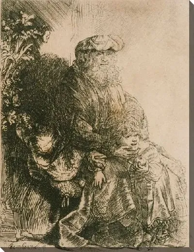 Картина Иаков и Вениамин (1637)