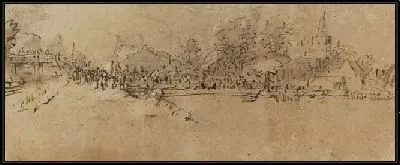 Картина Вид на Димен (1655)