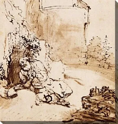 Картина Пророк Иона перед стенами Ниневии (1655)