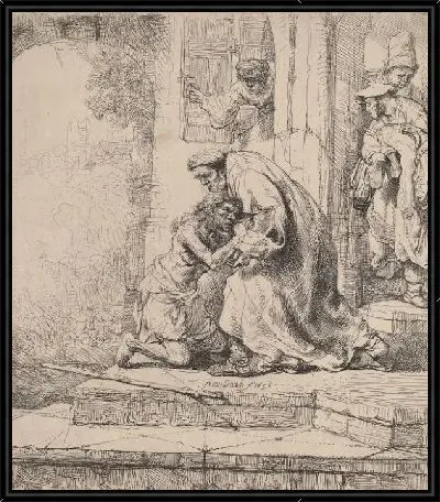 Картина Возвращение блудного сына (1636)