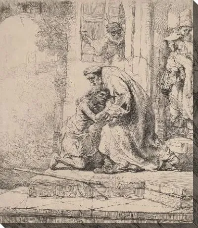 Картина Возвращение блудного сына (1636)