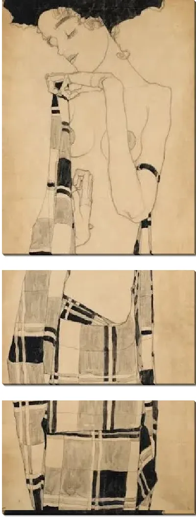 Картина Стоящая девушка (1908-1909)