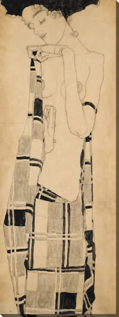 Картина Стоящая девушка (1908-1909)