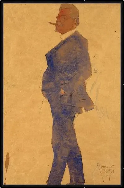 Картина Портрет Леопольда Чихачек (1908)
