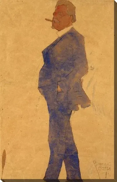 Картина Портрет Леопольда Чихачек (1908)