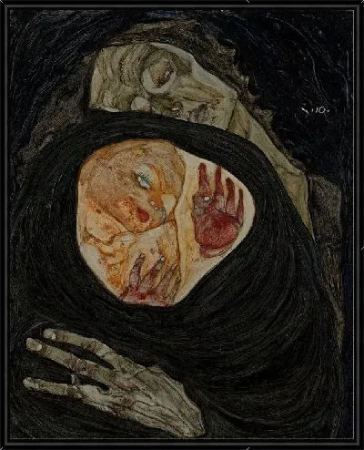 Картина Мертвая мать I (1910)