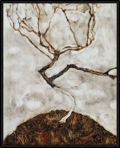 Картина Маленькое дерево поздней осенью (1911)