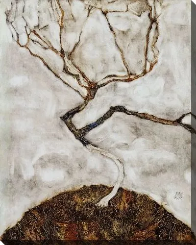 Картина Маленькое дерево поздней осенью (1911)