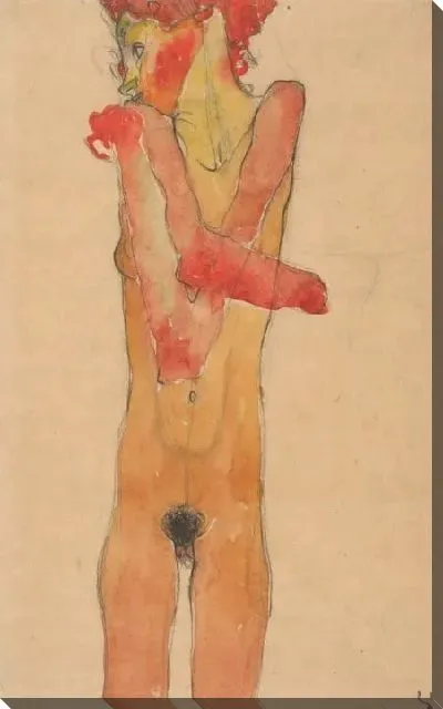 Картина Обнаженная со скрещенными руками (1910)