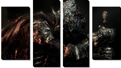 Модульная картина Dark Souls №2