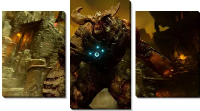 Модульная картина Doom