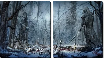 Модульная картина Heroes of newerth №3